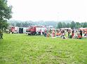 Schwerer Unfall mit Reisebus Lohmar Donrather Dreieck P019